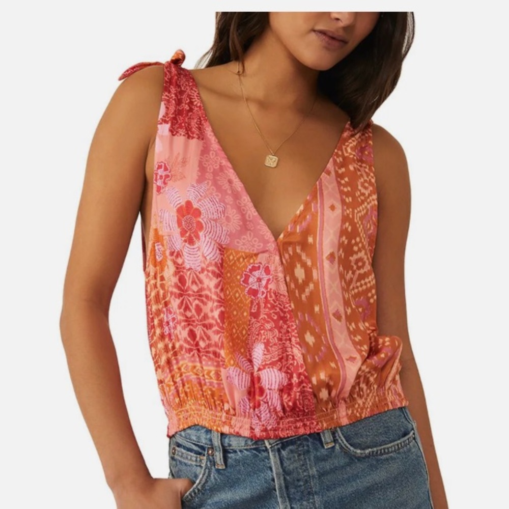 Two tone, free people, tank top size small!